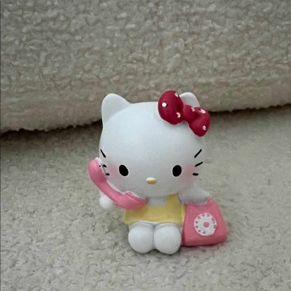 Hello Kitty Doll with Pink and Yellow Accessories